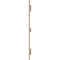 Ekena Millwork Rustic Two Board Spaced Board-n-Batten Smooth Faux Wood Shutters, 11 1/2W x 76H, PR SHUBSS11X76SMPR - alternate 19